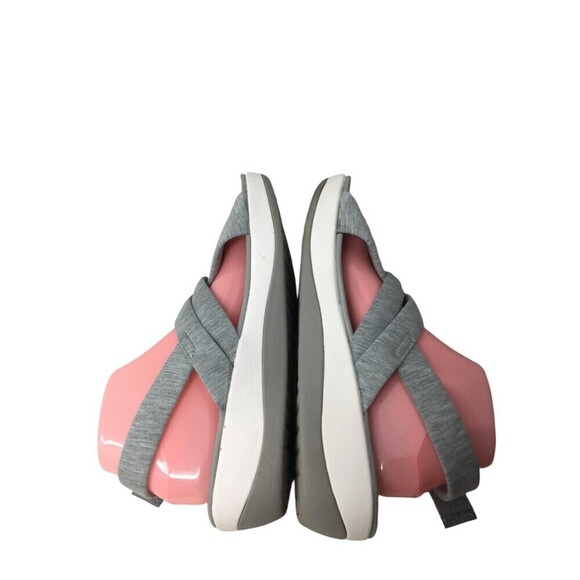 Clarks Wedge Sandals Women's Size 11 M Gray Soft Cushion Cloud Steppers - Picture 9 of 14